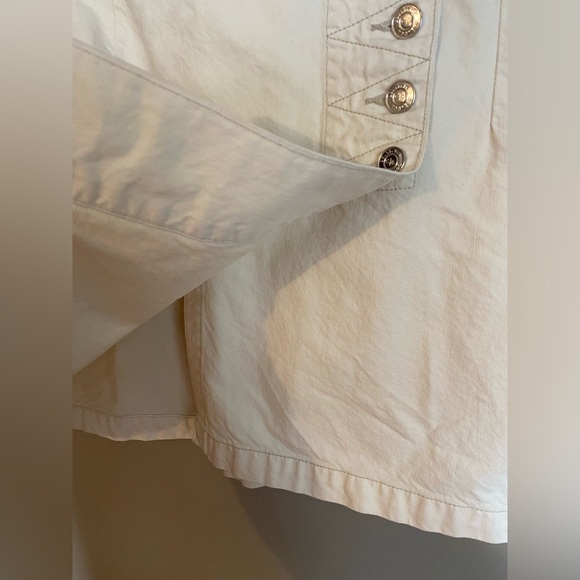 Current/Elliott Mini Jean Wrap Skirt Size 27 - Picture 6 of 13